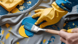 6 cách làm sạch vết sơn trên quần áo hiệu quả tại nhà