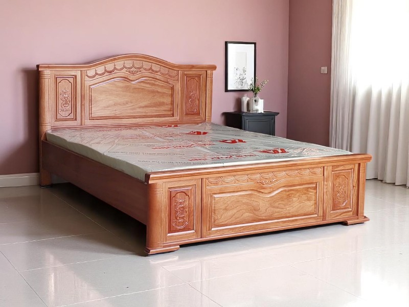 Giường ngủ gỗ công nghiệp bền đẹp
