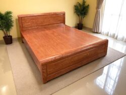 Giường ngủ gỗ tự nhiên giá rẻ tphcm
