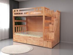 Giường tầng gỗ tự nhiên