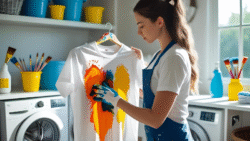 5 Cách Làm Sạch Vết Sơn Trên Quần Áo Đơn Giản Hiệu Quả Tại Nhà