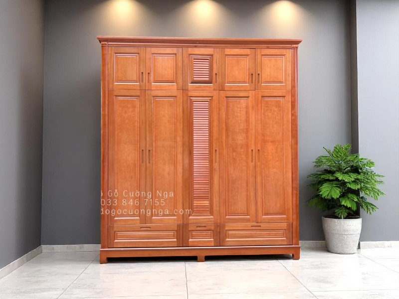 Tủ áo gỗ công nghiệp bền