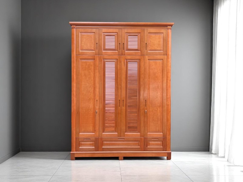 Tủ áo gỗ tự nhiên đẹp