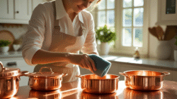 cách làm sạch đồ đồng sáng bóng