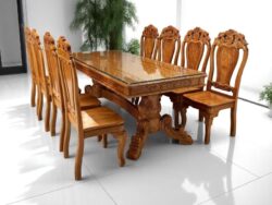 9 Nhận xét về bàn ăn gỗ tự nhiên