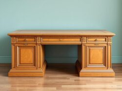 5 Nguyên tắc thiết kế bàn làm việc gỗ hợp mệnh