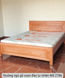 Giường gỗ xoan đào tự nhiên MS 2786 | GIAO HỎA TỐC TPHCM