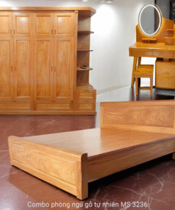 Combo giường tủ bàn trang điểm MS 3236