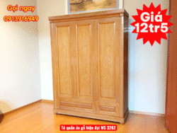 Tủ quần áo gỗ xoan đào