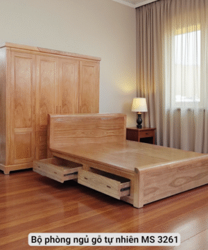 Giường tủ phòng ngủ gỗ MS 3261