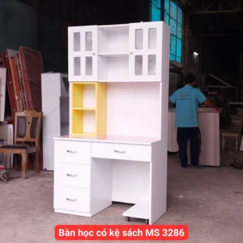 Bàn học kèm kệ sách MS 3286
