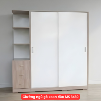 Tủ quần áo cánh lùa hiện đại MS 3431