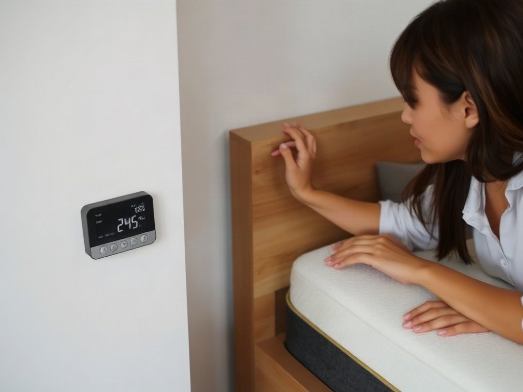 Điều chỉnh độ ẩm và nhiệt độ cho phòng có nệm cao su