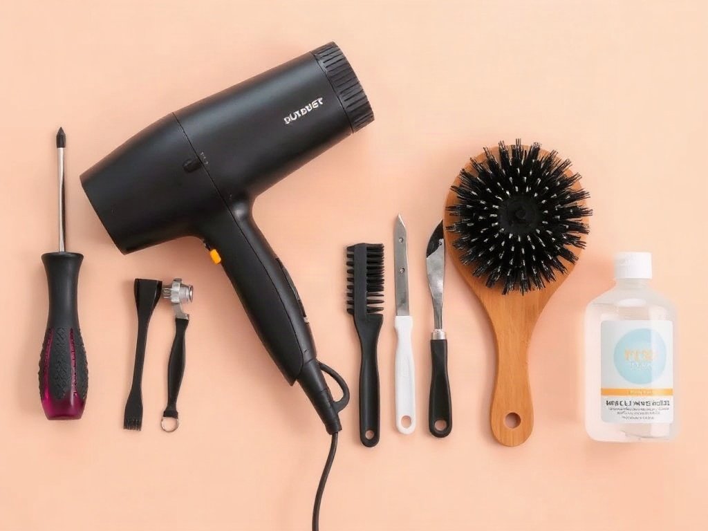 Dụng cụ bảo trì máy sấy tóc