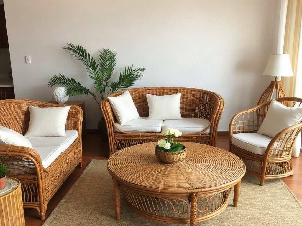 Hướng Dẫn Mẹo Làm Sạch Đồ Nội Thất Mây Tre Bền Đẹp
