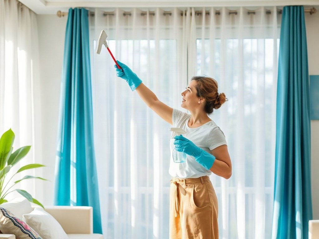Hướng Dẫn Vệ Sinh Rèm Cửa Chống Nắng Hiệu Quả Tại Nhà