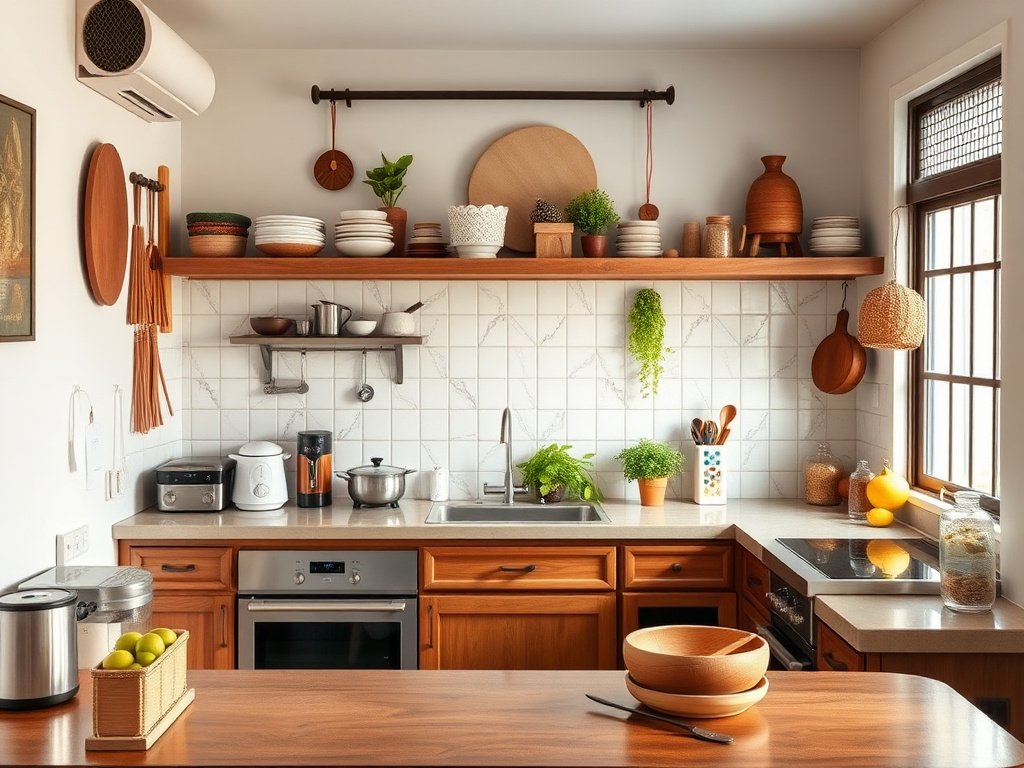 Nhà bếp Việt Nam ấm cúng với thiết bị hiện đại