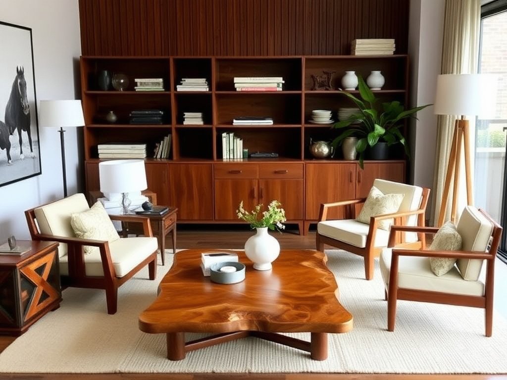 Bôi dầu để duy trì độ bóng của nội thất gỗ cẩm lai.