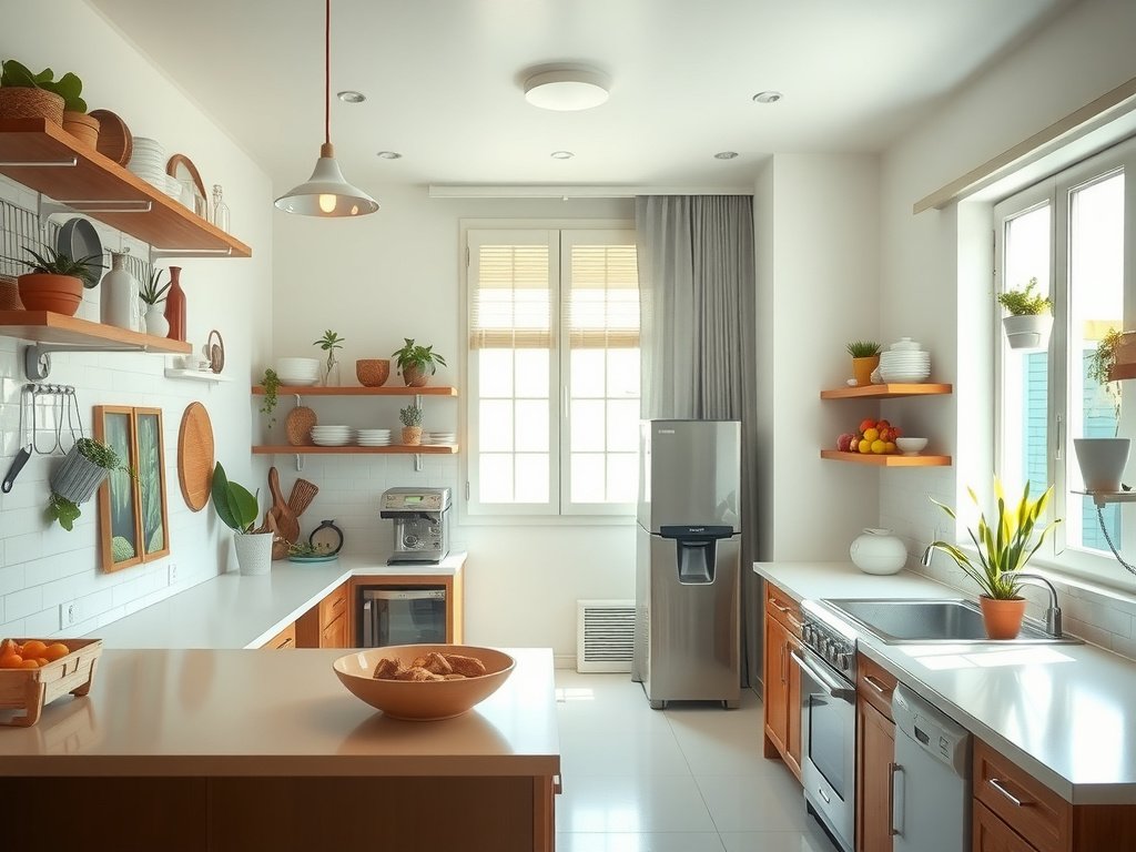 Nhà bếp Việt Nam sáng sủa và thông thoáng giới thiệu sự sạch sẽ