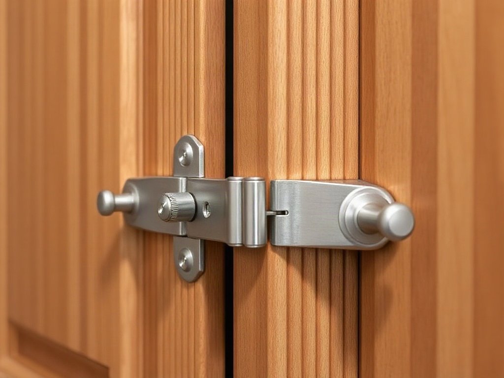 Bản lề tủ gỗ được điều chỉnh đúng cách