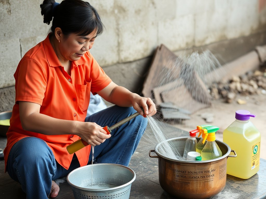 Người Việt tự làm dung dịch vệ sinh tại nhà