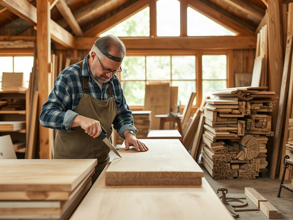 Lựa chọn nguyên liệu gỗ dựa trên độ ẩm và kết cấu