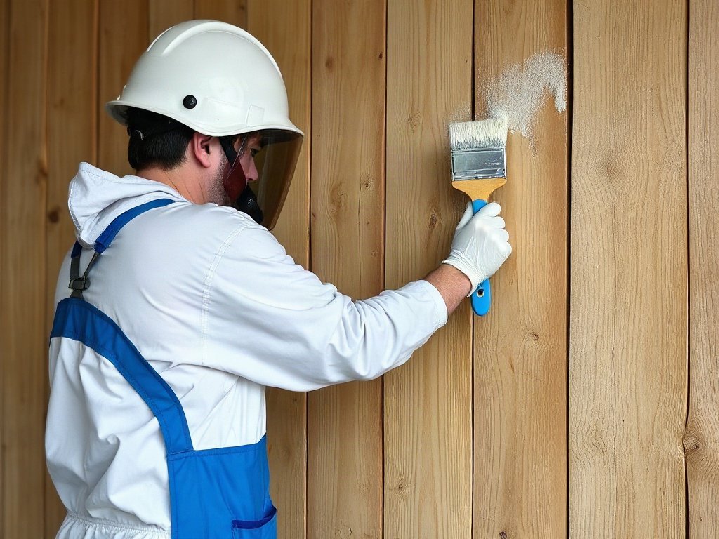 Đồ bảo hộ khi sơn đồ gỗ