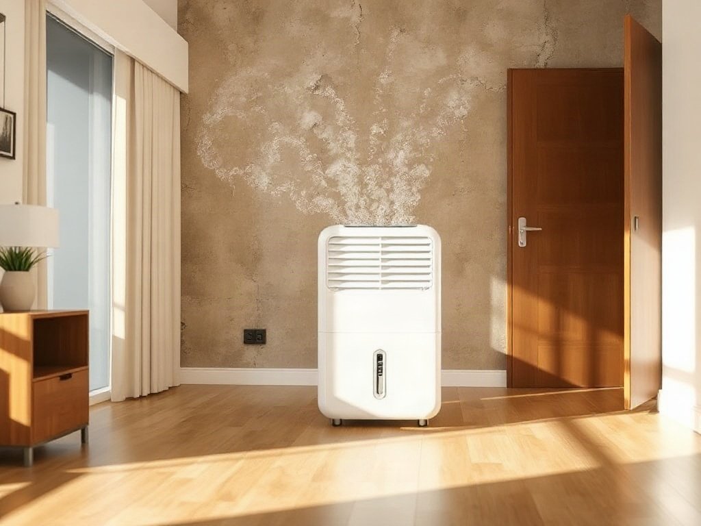 Máy hút ẩm hoạt động trong phòng sạch sẽ
