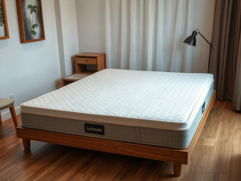 Nệm cao su dưới lớp vỏ bọc thoáng khí