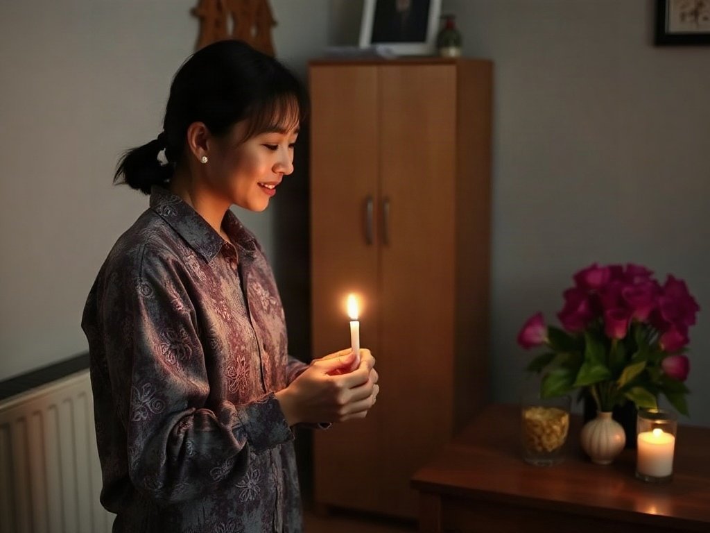 Người Việt đốt nến thơm trong phòng như một phần của quá trình khử mùi.