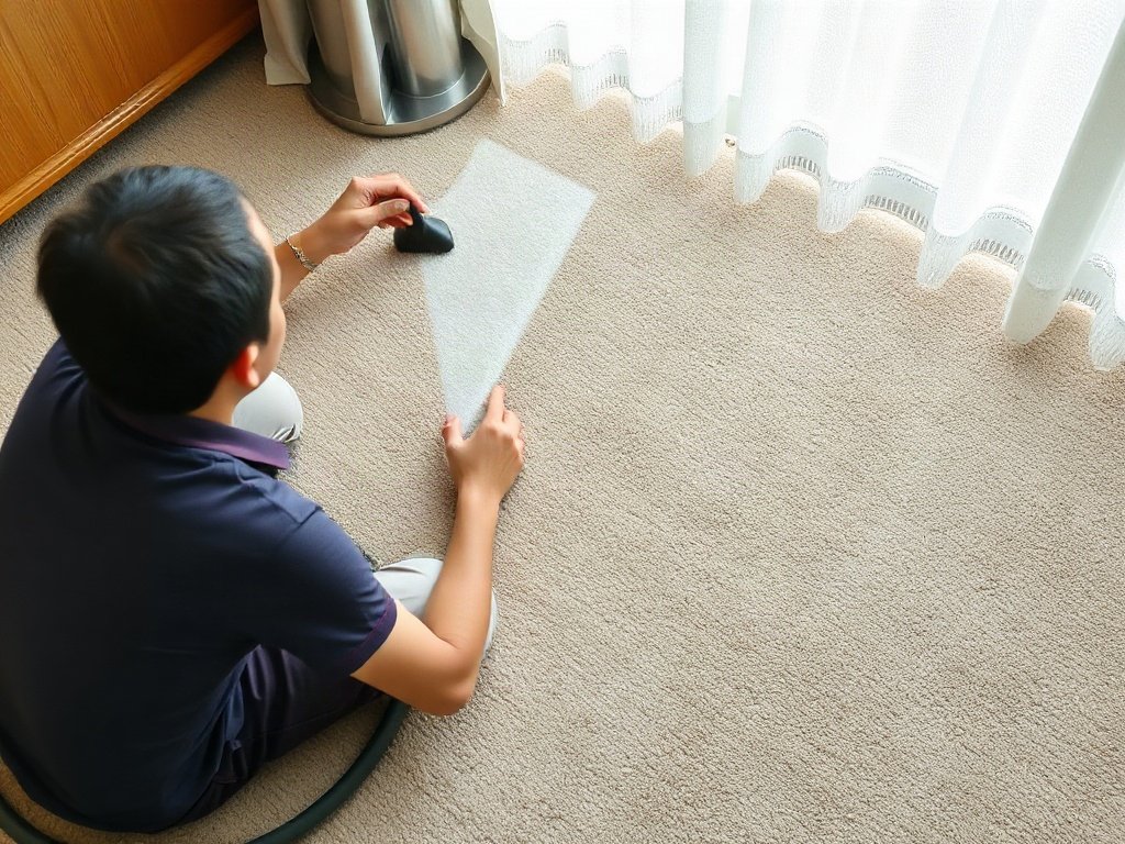 Người Việt thưởng thức thảm sạch sau khi sử dụng phương pháp làm sạch