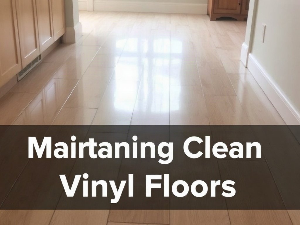 Tầm quan trọng của việc duy trì sàn vinyl sạch đẹp.
