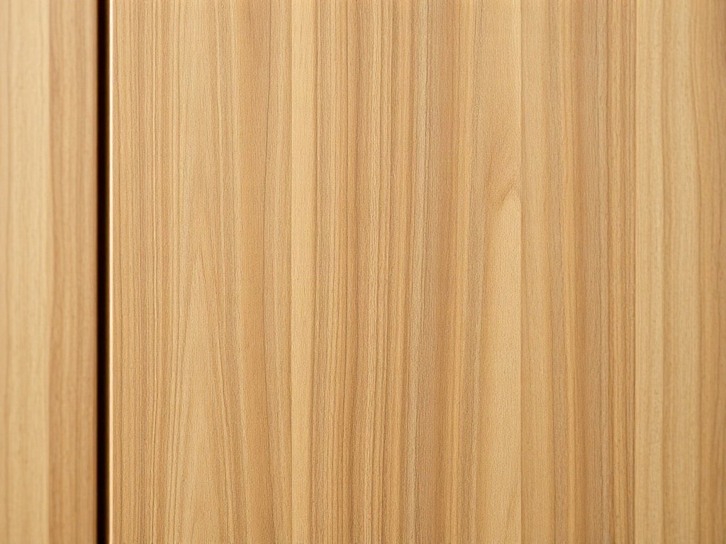 Vân gỗ tự nhiên trên cửa tủ, thể hiện độ bền đẹp