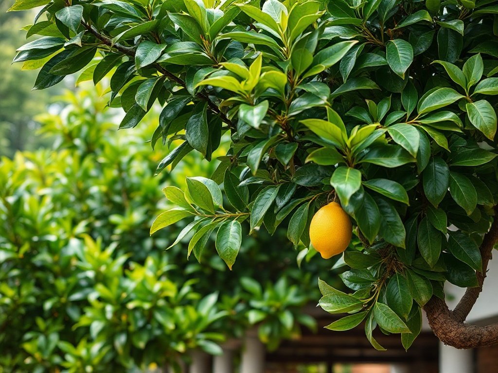 Vườn chanh xanh tươi ở Việt Nam