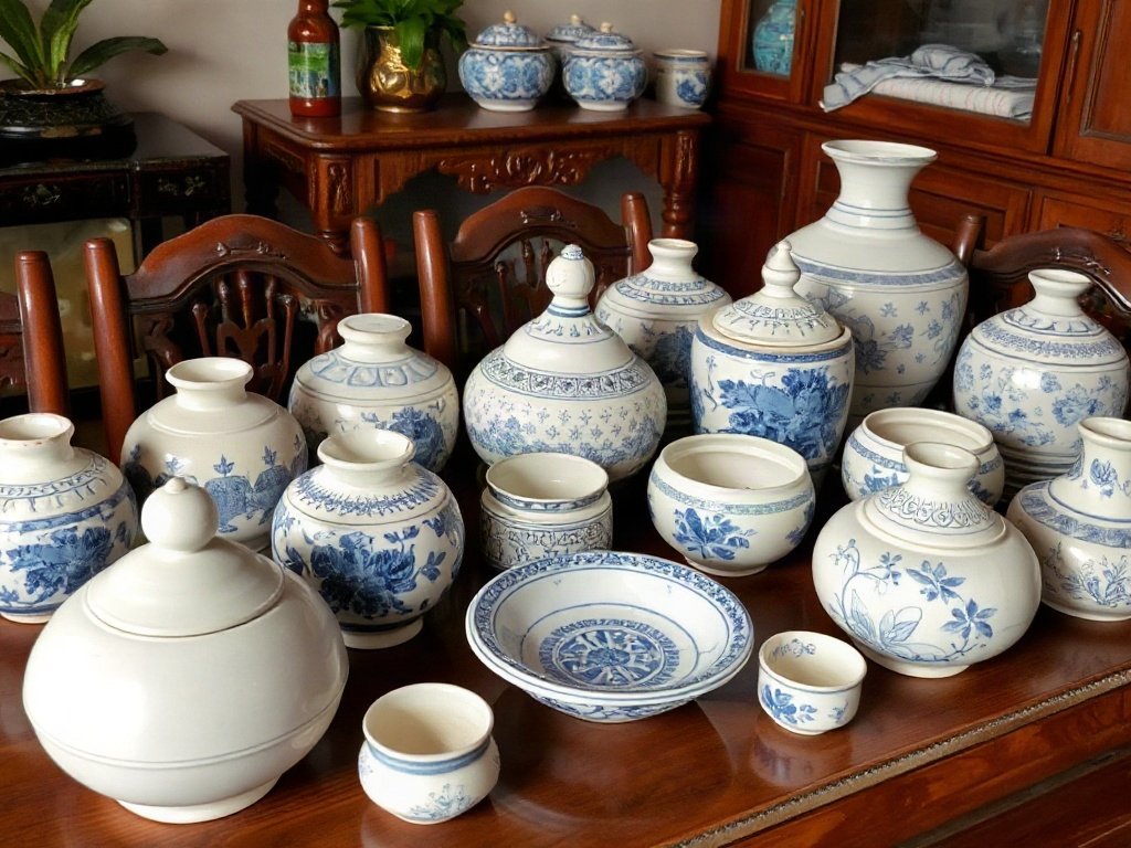 Cách làm sạch đồ gốm sứ có hoa văn đơn giản và hiệu quả