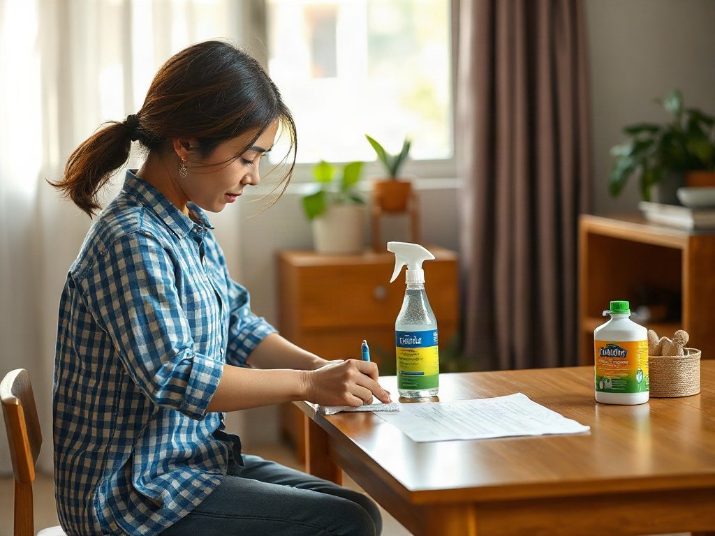 Đảm bảo bàn học của trẻ sạch sẽ bằng sản phẩm tự nhiên