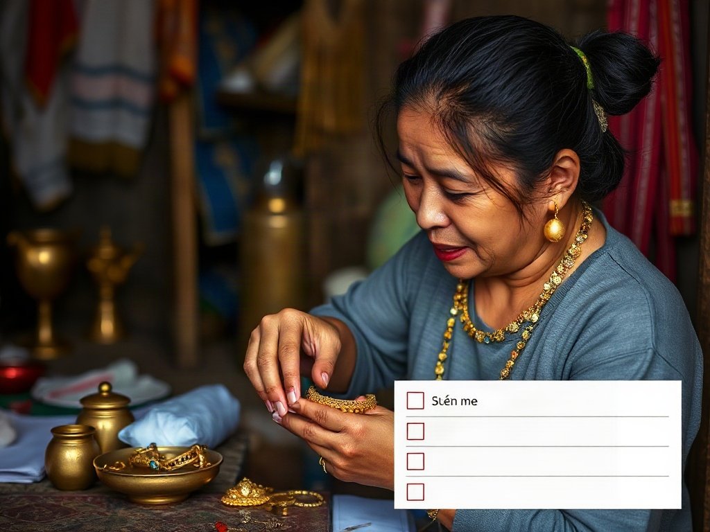 Danh mục kiểm tra bảo quản trang sức vàng tại nhà