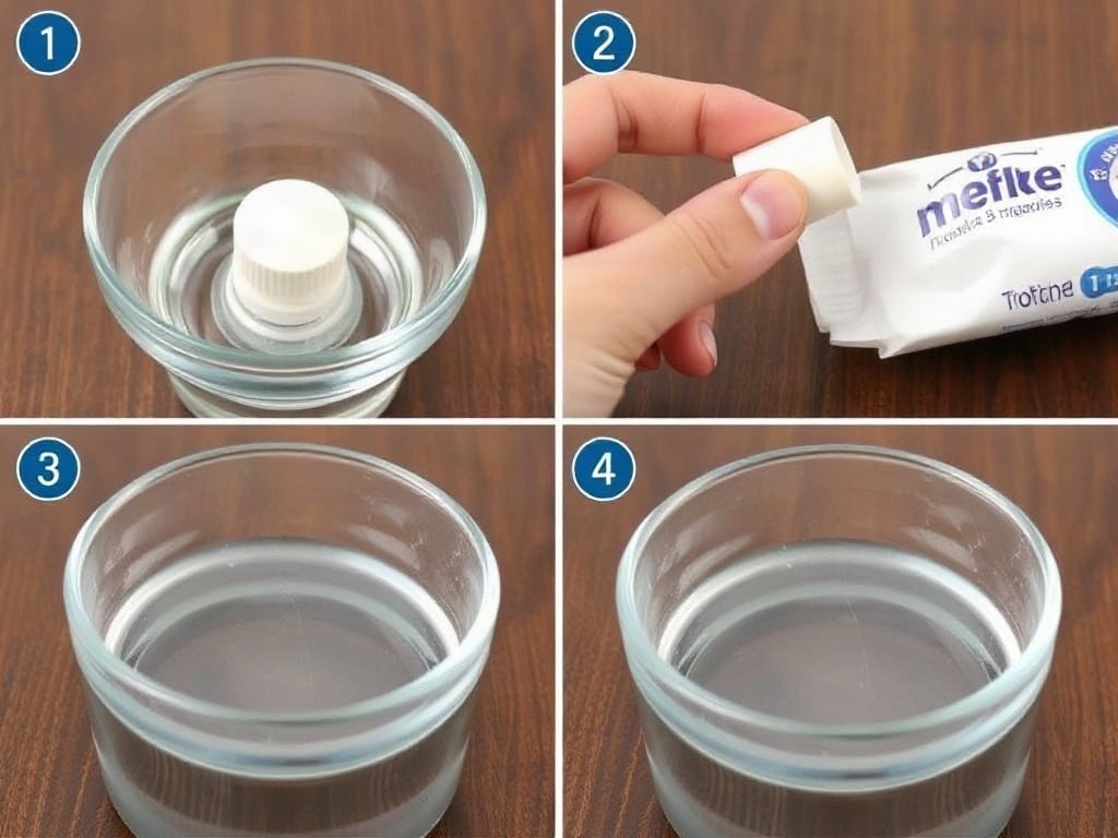 Dùng kem đánh răng xóa vết xước trên nhựa trong suốt