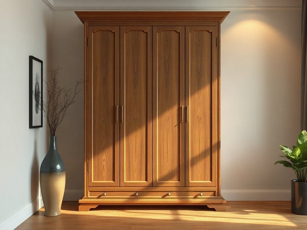 Tủ quần áo hiện đại với tay nghề Việt Nam truyền thống