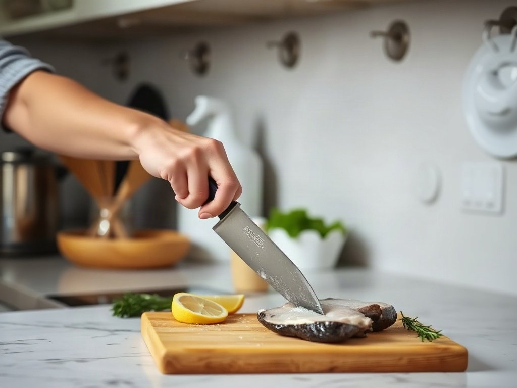 Khử Mùi Tanh Của Cá Trên Dao Thớt Hiệu Quả Tại Nhà
