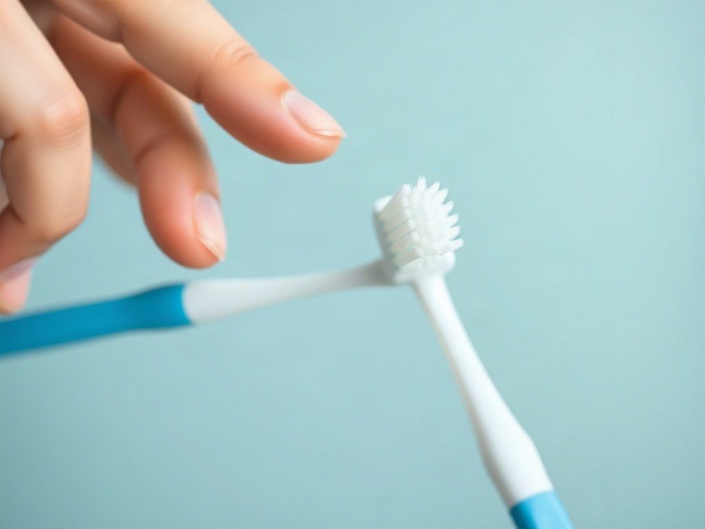 Kiểm tra đầu lông bàn chải không bị xơ