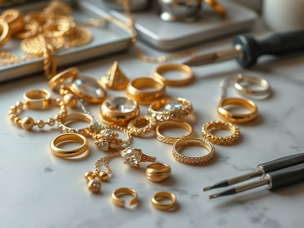 Mẹo Làm Sạch Đồ Trang Sức Vàng Sáng Bóng Tại Nhà