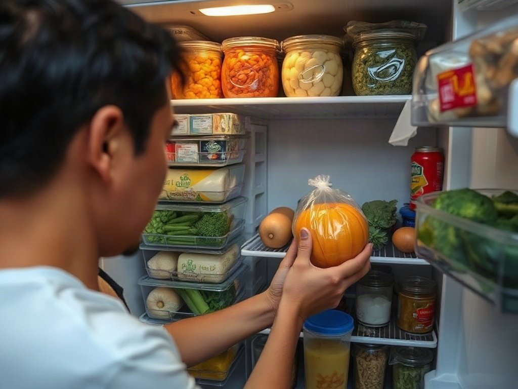 Người Việt bảo quản thực phẩm dễ hỏng, tủ lạnh gọn gàng