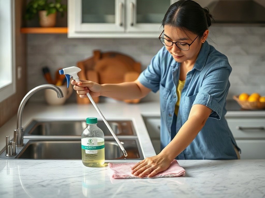Người Việt làm sạch bếp bằng dung dịch tự nhiên