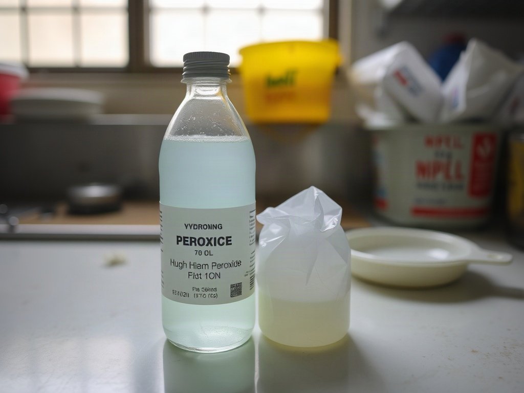 Oxy già đặt cạnh đồ nhựa trong bếp Việt Nam