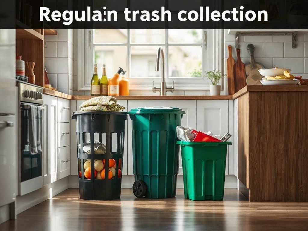 Thu gom rác và vệ sinh keo bếp