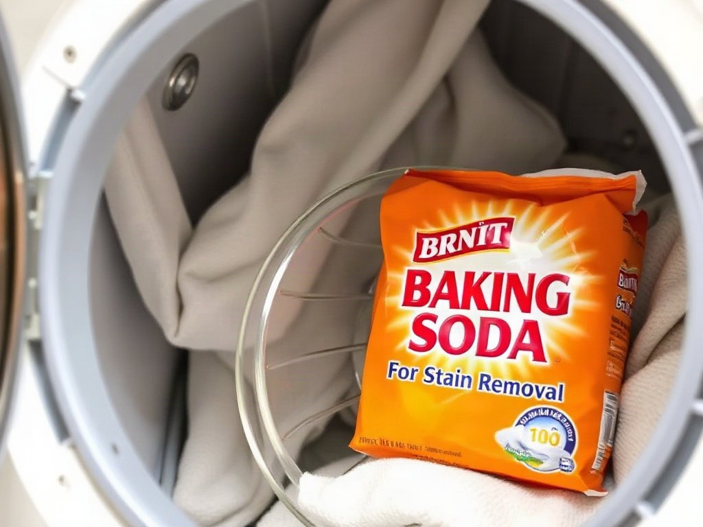 Baking soda trong việc làm sạch vết bẩn.