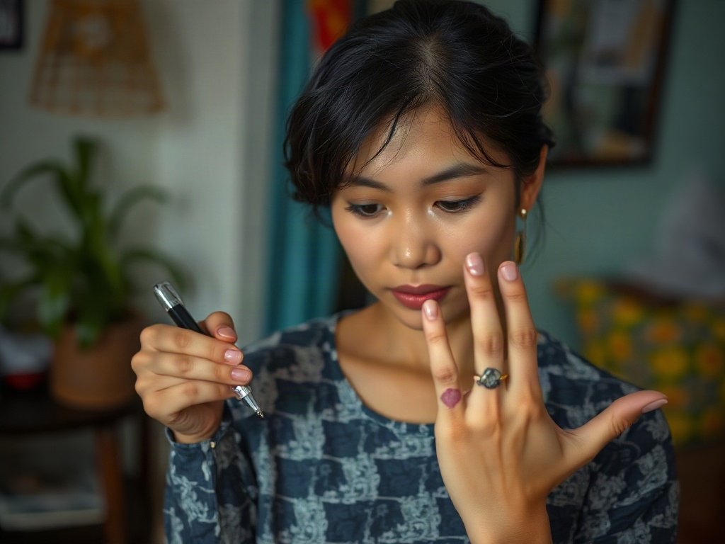Cách làm sạch vết mực trên da hiệu quả tại nhà