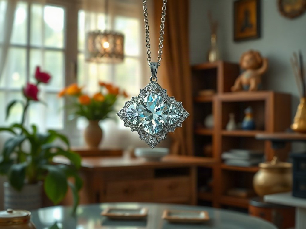 Toàn cảnh đồ trang sức kim cương trong không gian nhà ở Việt Nam