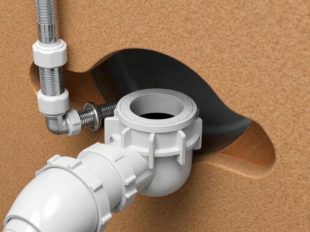 Chi tiết kết cấu thoát nước và phụ kiện bồn rửa bát